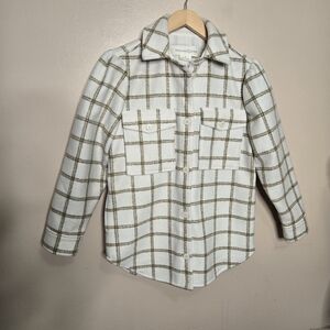 Treasure & Bond Plaid Shirt Jacket